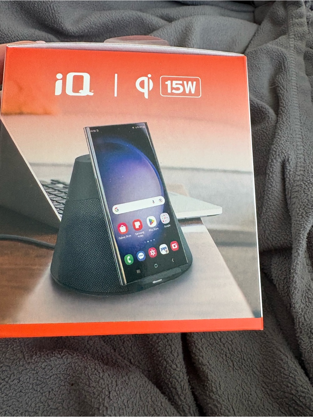 New! iQ Wave Home Speaker with Wireless Charging